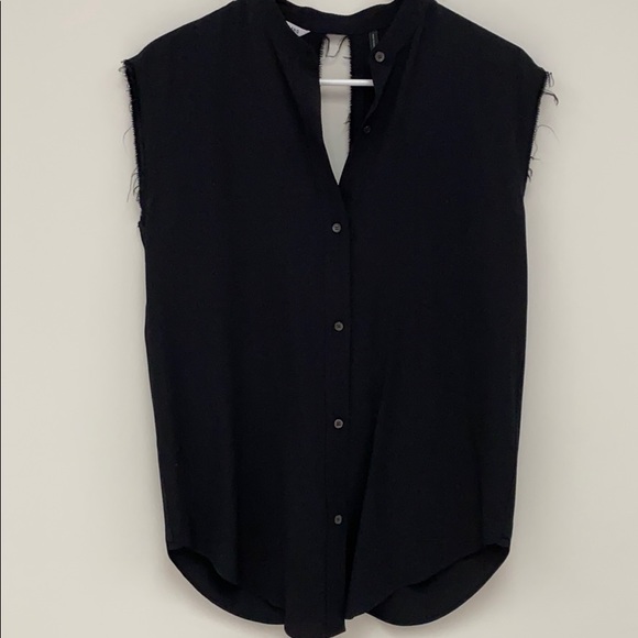 Helmut Lang Split Back Knot Jacquard Twill Shirt - Picture 7 of 15